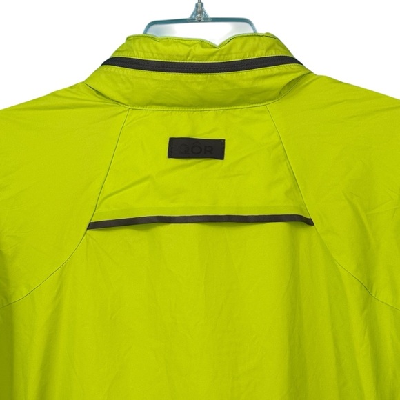 Bright Lime Green Windbreaker Jacket. NWOT - Picture 5 of 8